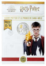 Набор из 9 монет 10 евро Франция серебро 2021 Гарри Поттер второй выпуск (HARRY POTTER)
