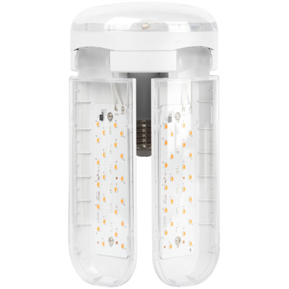 Фитолампа для растений светодиодная ЭРА GREEN LINE ФИТО-65W-PL-E27-GR 5-ти лепестковая розового свечения 65 Вт Е27