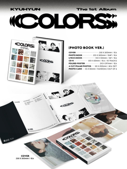 Альбом KYUHYUN - COLORS 1st Album PHOTO BOOK Version