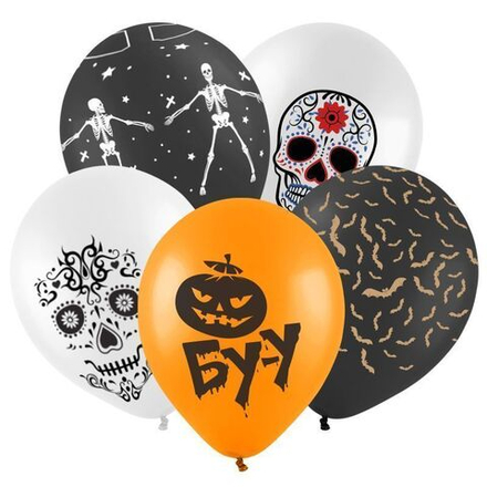 Т 12" Хэллоуин Ассорти Пастель-Кристал