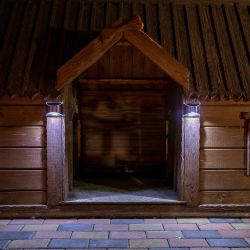 USL-F-150-МТ090 SUPERBRIGHT Садовый светильник на солнечной батарее. 4 светодиода. Белый свет. 1xАА Ni-Mh аккумулятор в-к. IP44. TM Uniel.