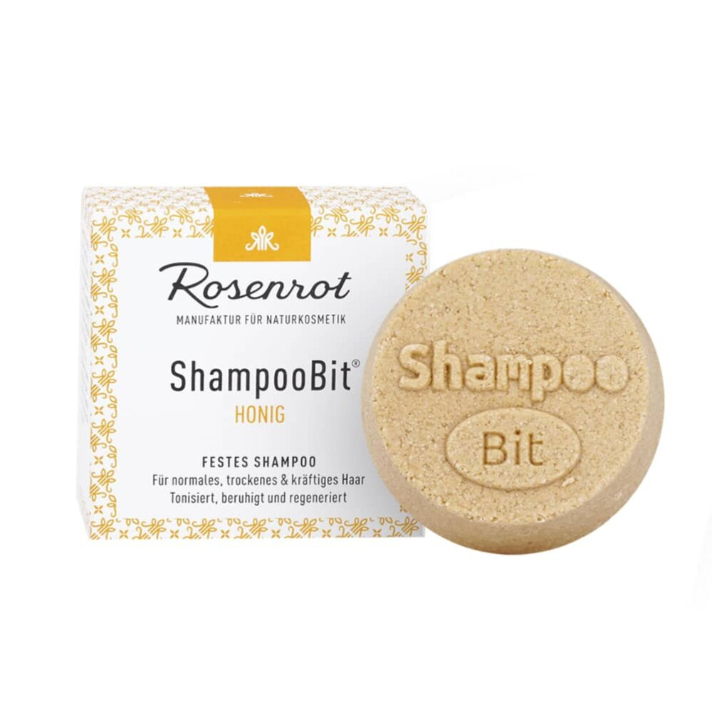 Твердый шампунь Rosenrot ShampooBit® Honey (для нормальных и сухих волос), 55 гр