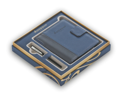 Подарочный набор Перьевая ручка Waterman GRADUATE ALLURE, цвет: черный, перо: F с органайзером