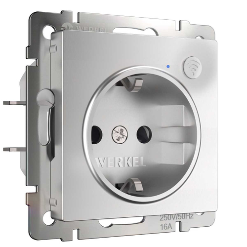 Розетка Wi-Fi Werkel (Умный дом) серебряный W1171606 a056420