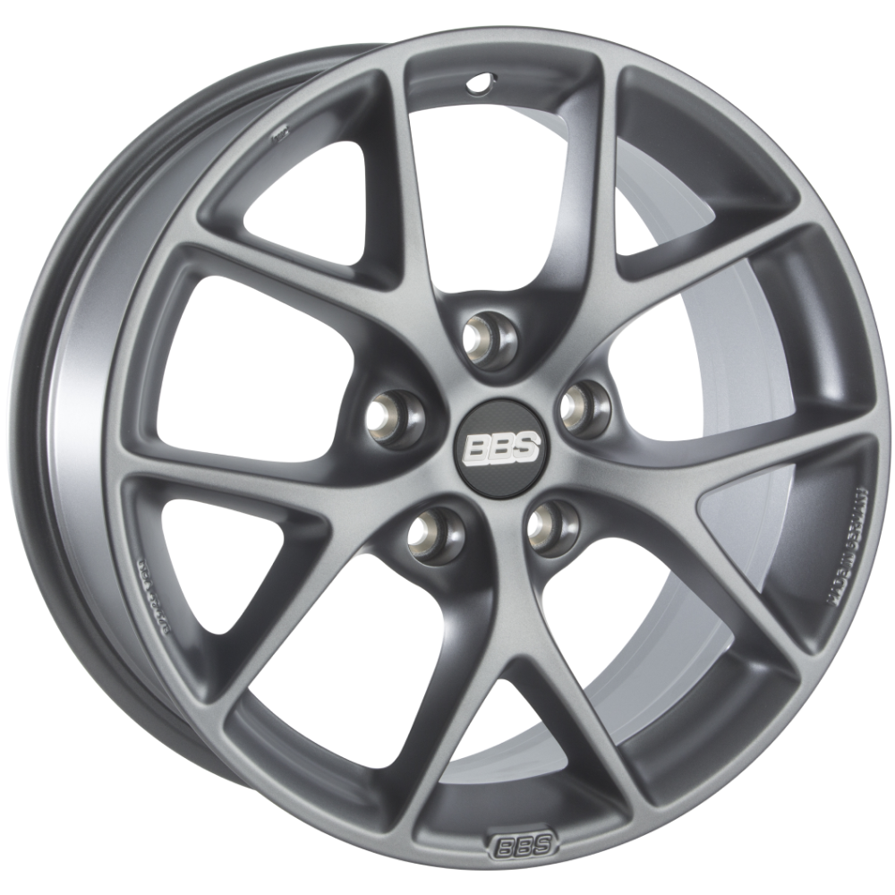 Диск колесный BBS SR 7.5x17 5x120 ET35 CB82.0 satin himalaya grey
