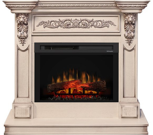Каминокомплект Lancaster - Слоновая кость с очагом XHD26L-INT