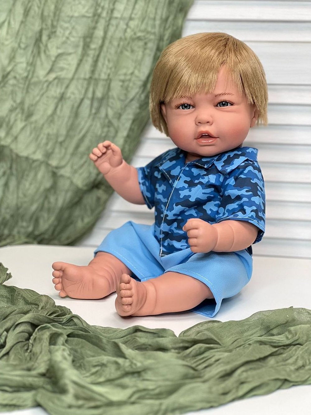 Кукла Manolo Dolls виниловая Noa 45см в пакете (8293)