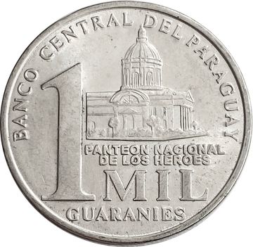 1 000 гуарани 2006 Парагвай