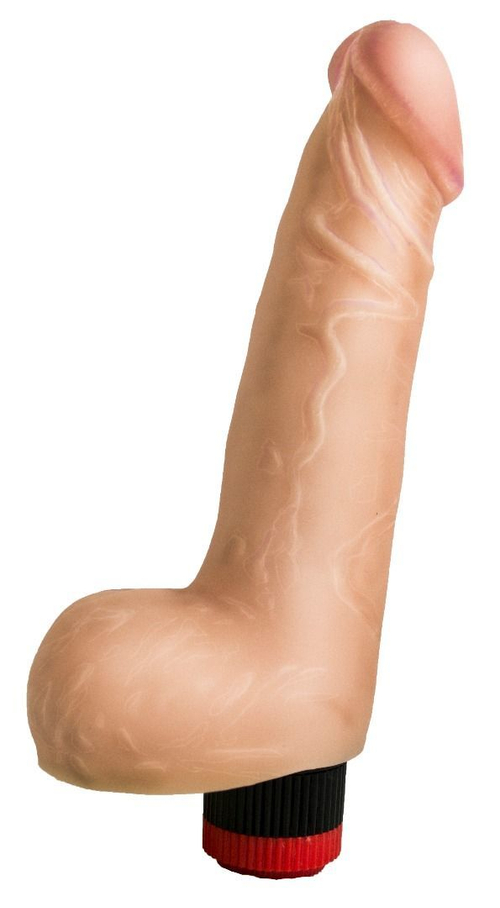 LOVETOY HUMAN COPY 7,5 – реалистичный телесный вибромассажёр из неоскина, 19 × 4,5 см