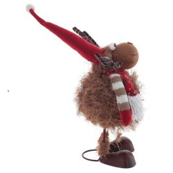 GAEM Игрушка набивная с подсветкой "Олень" (CR2032x2), L26 W15 H46/31 см