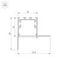 Профиль Arlight SL-LINIA32-FANTOM-EDGE-2000 ANOD 027159