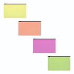 Zip-пакет пластиковый Fizzy Neon, Card Size, ассорти (ErichKrause)