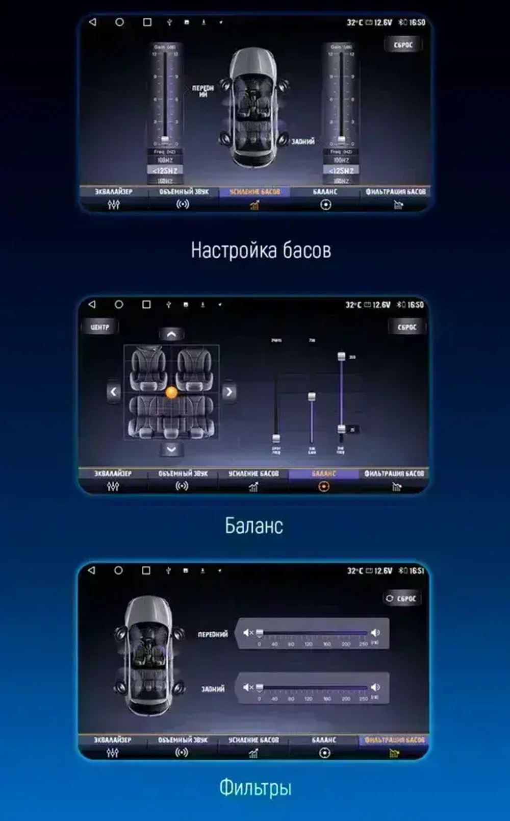 Магнитола для KIA Cerato 2 2008-2013 (кондиционер) - Carmedia OL-9736-M QLed+2K, Android 13, TS20, CarPlay, 4G SIM-слот