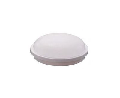 LEEK светильник светодиодный влагозащитный круг 15W(1200lm) 4K 167x70 пласт банник 100, ЖКХ НПП IP65 LE061100-0019