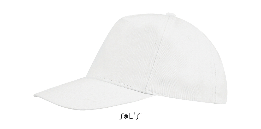 Кепка BUZZ с 5 клиньями Белый