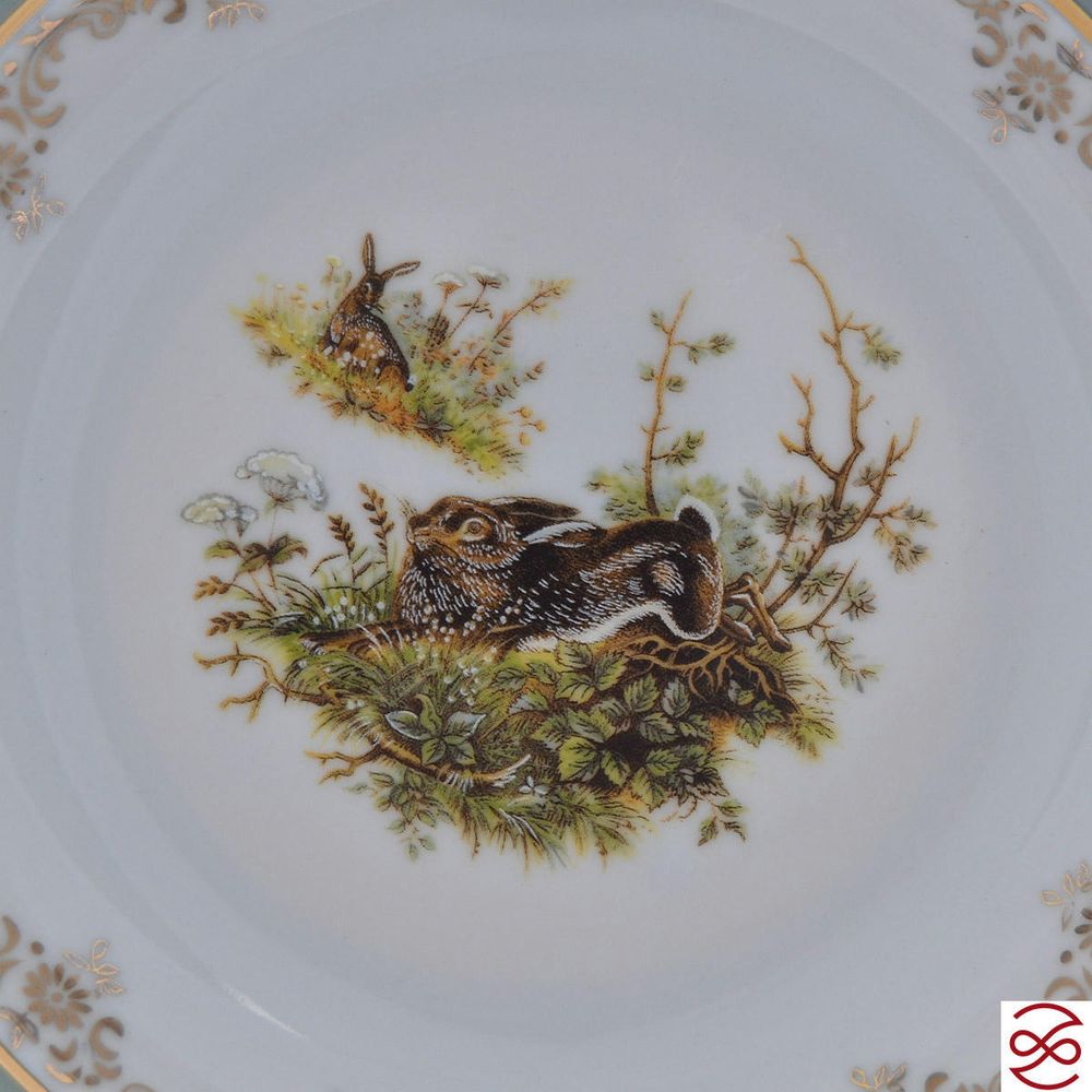 Тарелка глубокая Repast Охота зеленная Мария-тереза 23 см (1 шт)