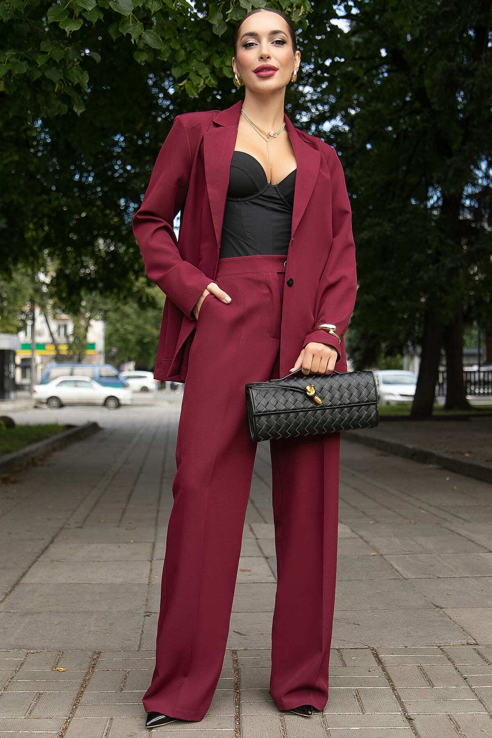 Жакет Нэри (слива) Б14112-34М LT Collection