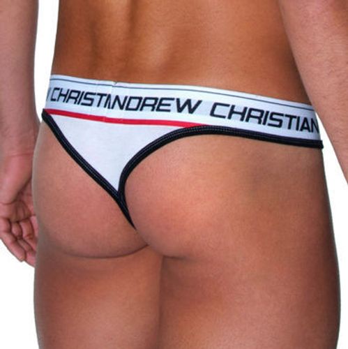 Мужские трусы стринги Andrew Christian String Flexsoft Show It White AC34