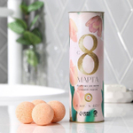 Набор бомбочек для ванны «С 8 марта!» с ароматом персика