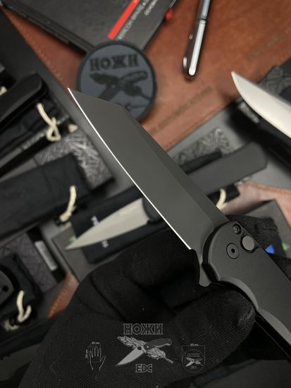 Складной нож Pro-Tech Malibu 5203 Reverse Tanto c клинком из стали CPM-20CV, рукоять алюминий