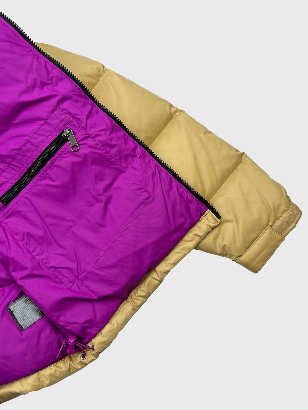Пуховик The North Face Black & Khaki 1996 Retro Nuptse