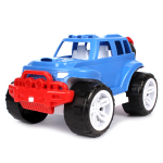 Пластмассовая игрушечная машина "Джип новый", сетка РР 2023-025