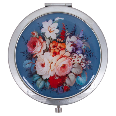 Round Zhostovo Mirror ZER06122023001
