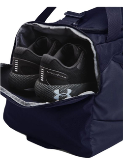 Спортивная сумка Under Armour Undeniable 5.0 Duffle Bag MD - темно-синий/серебристый металлик