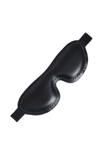 Черная мягкая закрытая маска на глаза (Цвет: черный)