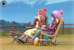 Rin and Nadeshiko Yuru Camp△ Фигурка