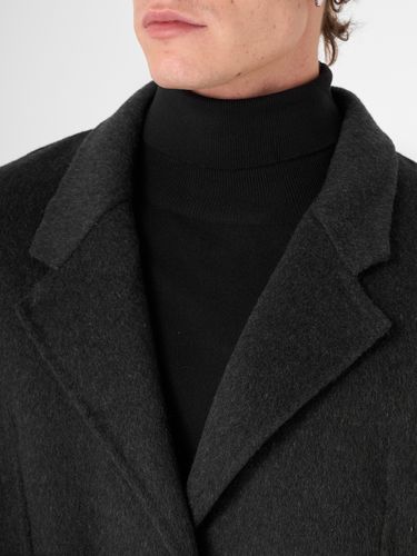 Графитовое шерстяное пальто HEATHEN