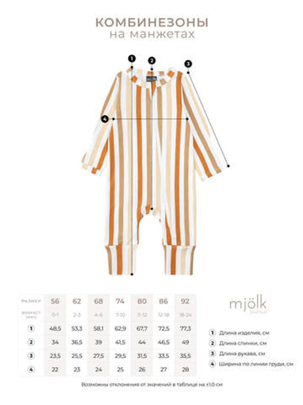 Комбинезон Mjölk Sleep and Play Лес NEW, на манжетах