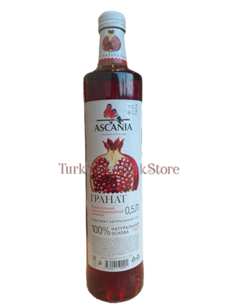 Лимонад ASCANIA гранат 0,5 л