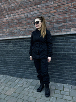 Женская горка Валькирия флис / осень-зима / чёрный