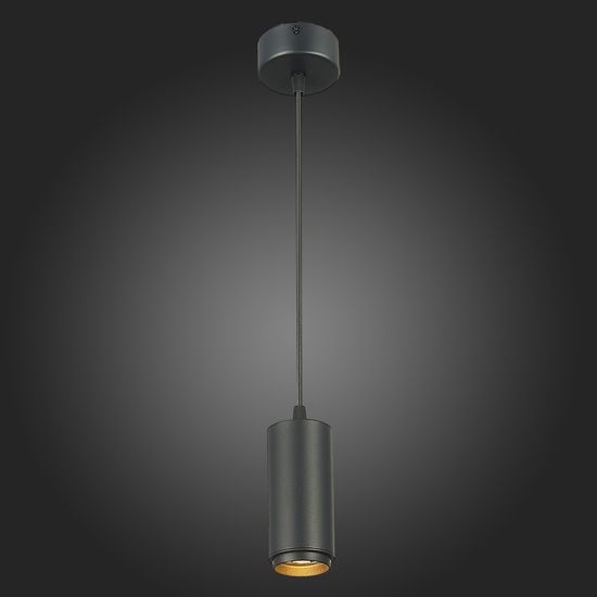 ST600.433.10 Светильник подвесной Zoom Черный LED 1*10W 3000K 1 000Lm Ra>80 15-60° IP20 D59xH130 170 Подвесные светильники