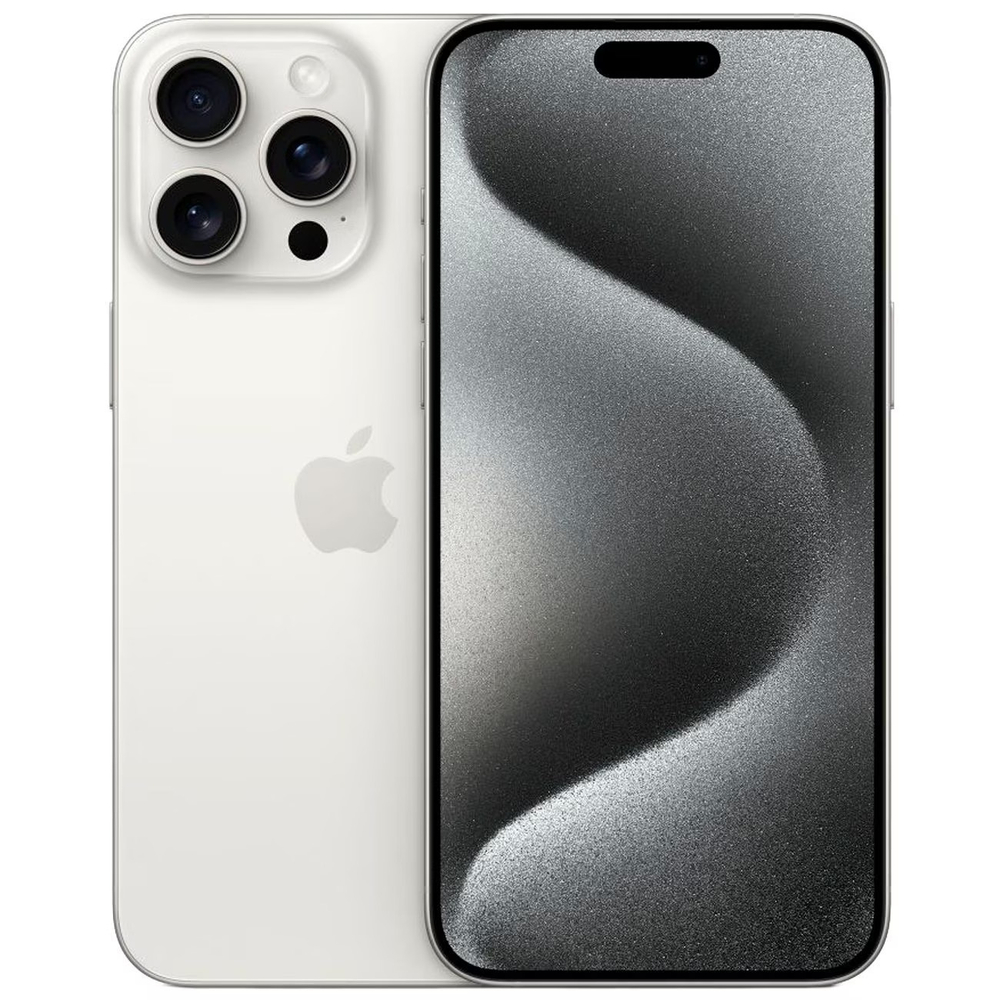 iPhone 15 Pro Max, White Titanium