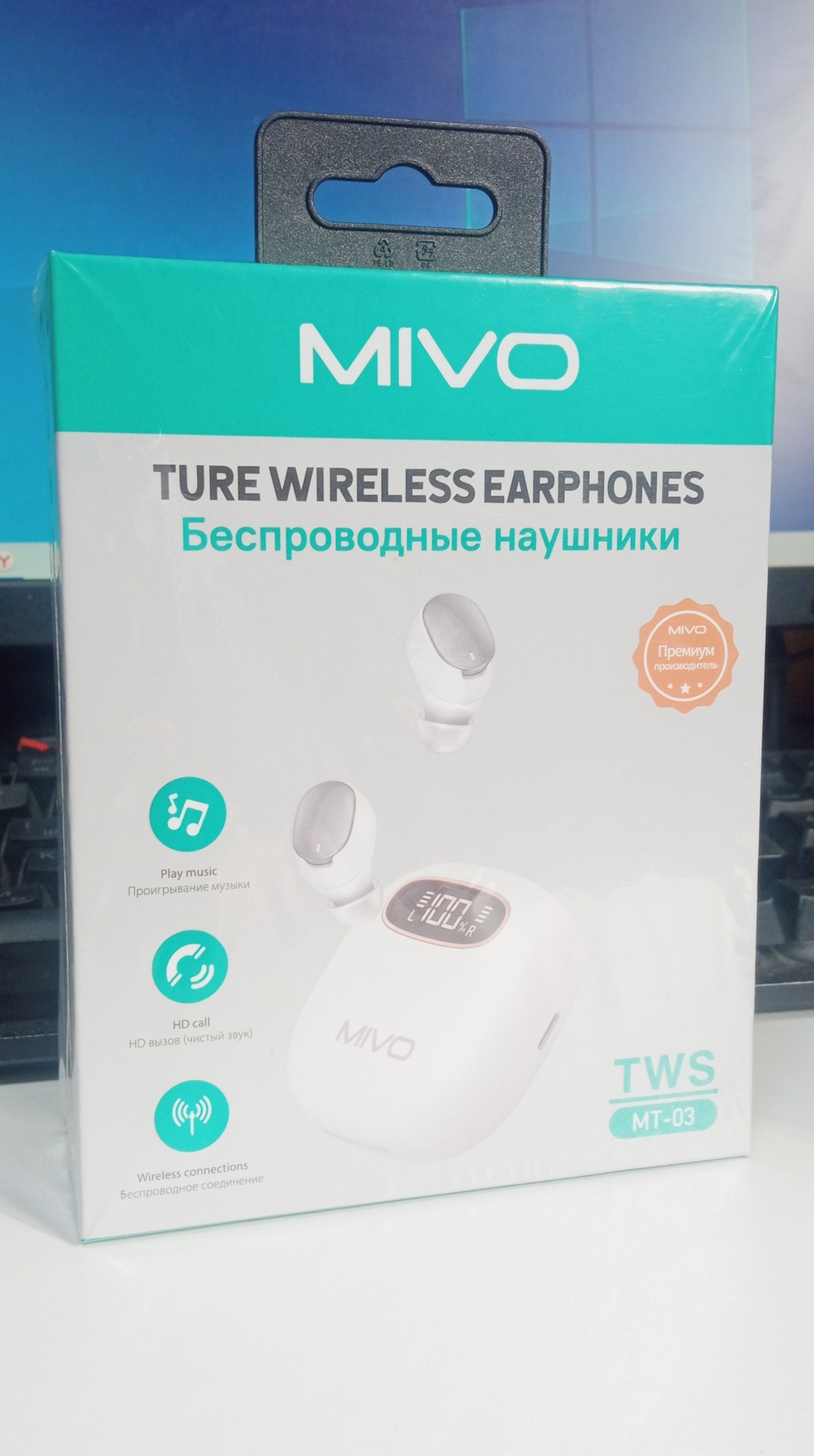 Наушники беспроводные Mivo MT-03 TWS 5.0