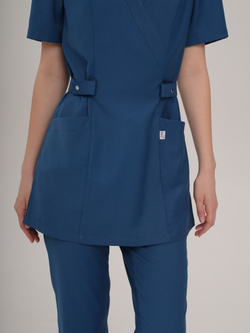 Блуза медицинская женская | Бл-377 3/4 статус премиум