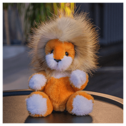 Мягкая игрушка из меха «Львеночек Лео»
