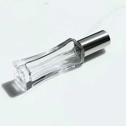 100 КОМПЛЕКТОВ: Флакон Gift 7,5 ml FEA 13, колпачок ALUCAP SILVER, спрей самозащелкивающийся SILVER с кольцом