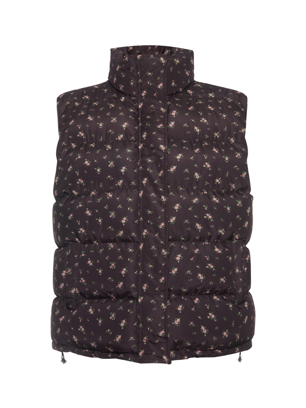 Жилет Floral шоколадный