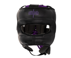 Шлем боксерский с бампером Clinch Undefeated черный C160