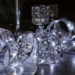 ULD-S1000-100-SCB-3AA WHITE IP20 RIBBON Гирлянда светодиодная Лента на батарейках 3AA не в-к. 10м. 100 светодиодов. Белый свет. Провод медный. TM Uniel