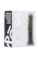 Чёрный вибратор-реалистик Vibrating Realistic Cock 6 - 15 см. (Цвет: черный)