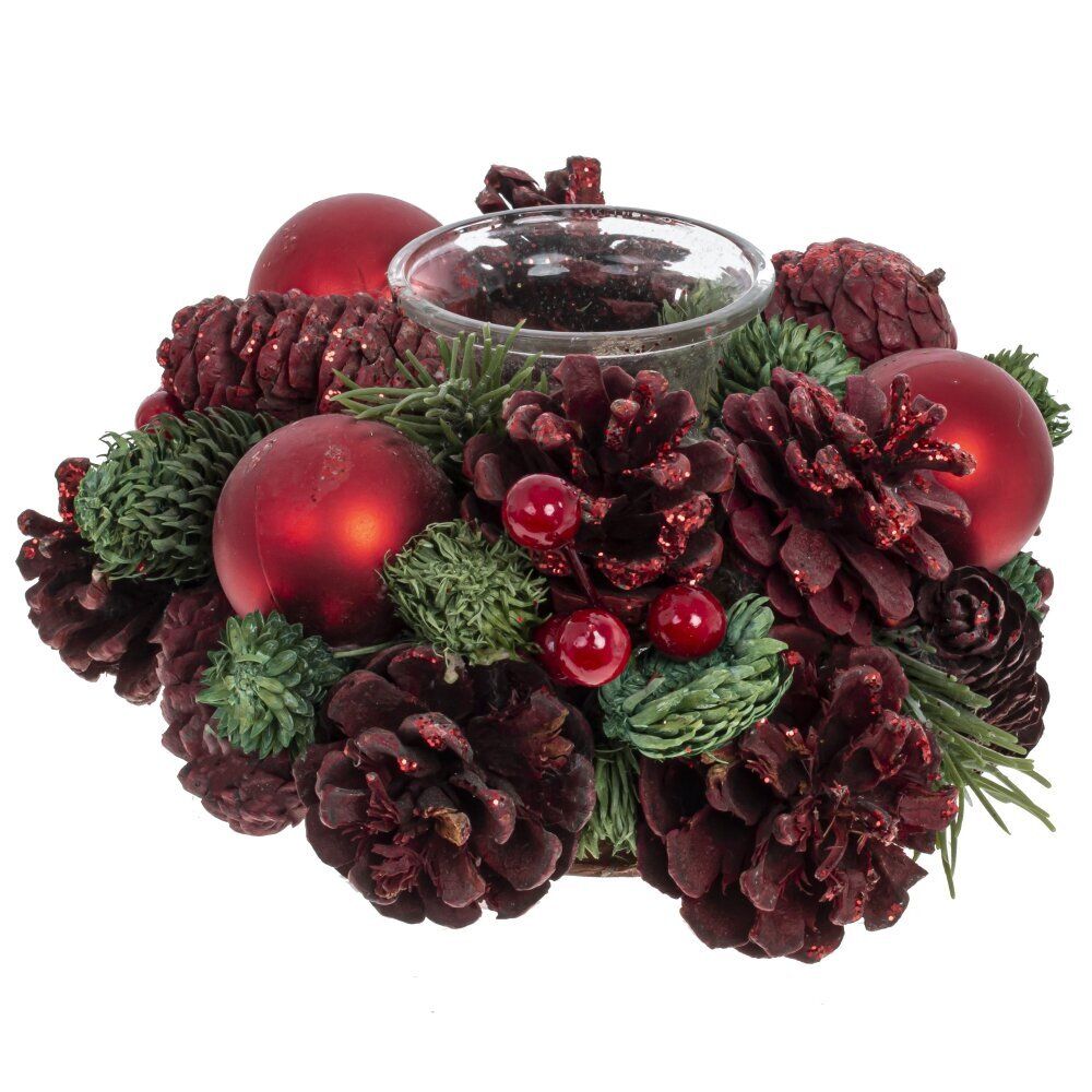 GAEM Подсвечник, L18 W18 H8 см