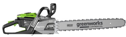 Пила цепная аккумуляторная GREENWORKS 2009707 82V, 5,0 квт, 50 см, бесщеточная, без АКБ и ЗУ
