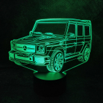 3Д-светильник "Мерседес Гелендваген - Mercedes-Benz G-класс (Гелик)"