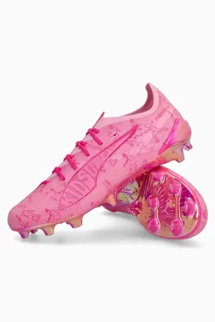 Бутсы Puma x KidSuper Ultra 5 Ultimate FG/AG - розовый