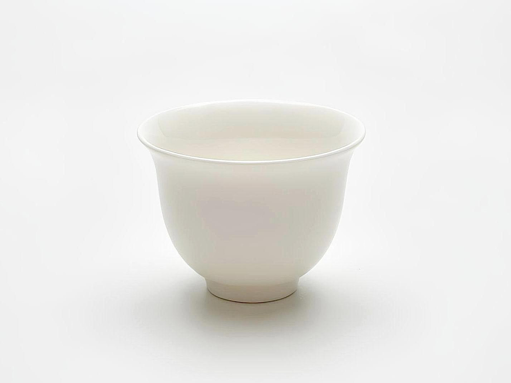 312155.02 Пиала БЕЛЫЙ НЕФРИТ "Бутон", 50 мл, фарфор