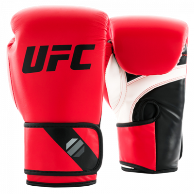 UFC Pro Fitness  Перчатки тренировочные для спарринга красные - 8 Oz